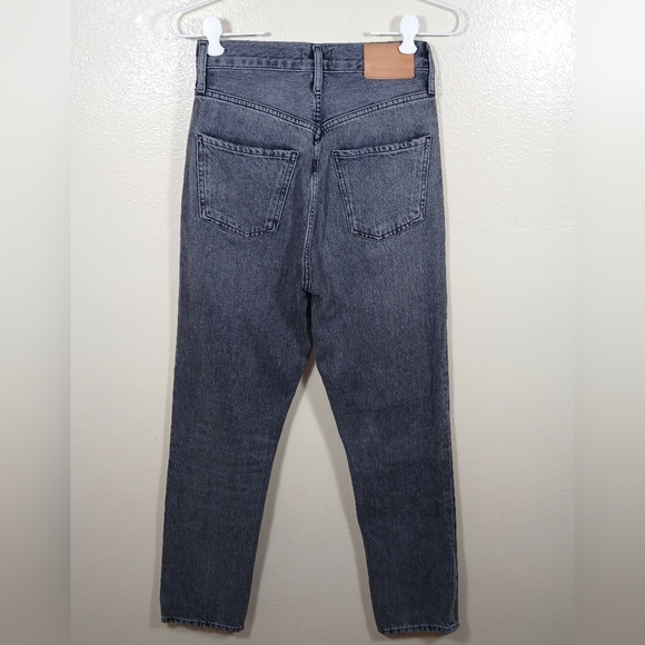 Citizens Of Humanity Sabine High Rise Straight in Black Coffee size 23 - Picture 4 of 12